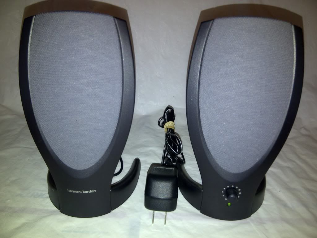 Harman Kardon HK206 Computer Speakers Dell 5N356 4N567 Desktop PC