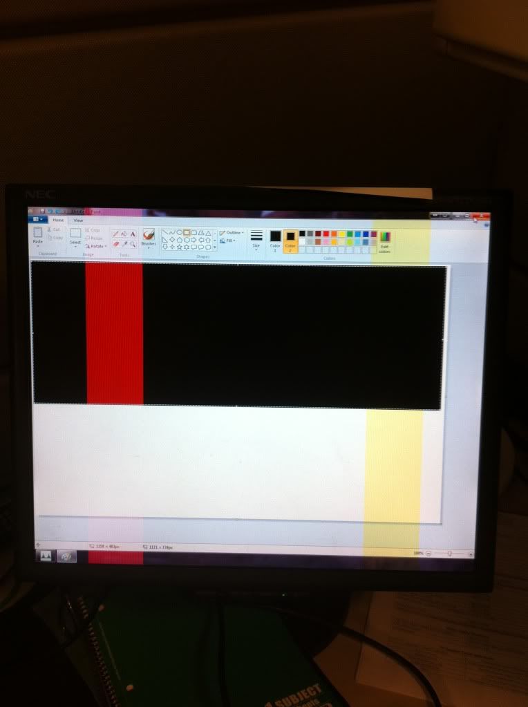 Veritcal Red and Yellow Lines on Monitor Tom's Hardware Forum