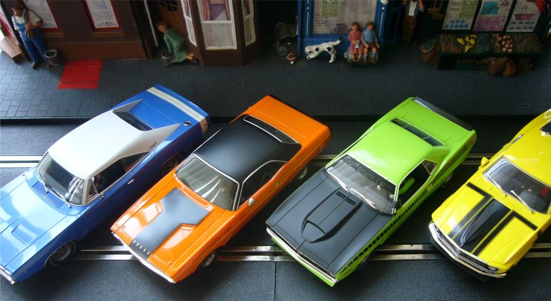 fast and furious scalextric cars
