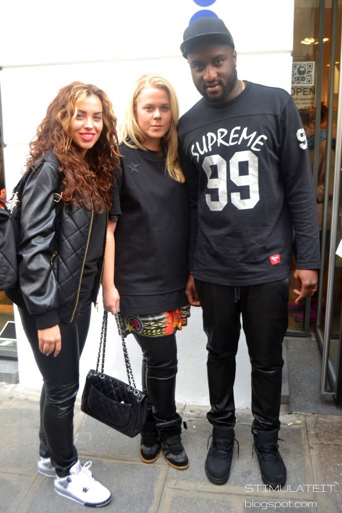 Virgil Abloh and his wife, Shannon