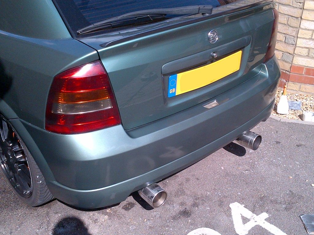 Astra rear bumper respray Detailing World Forum