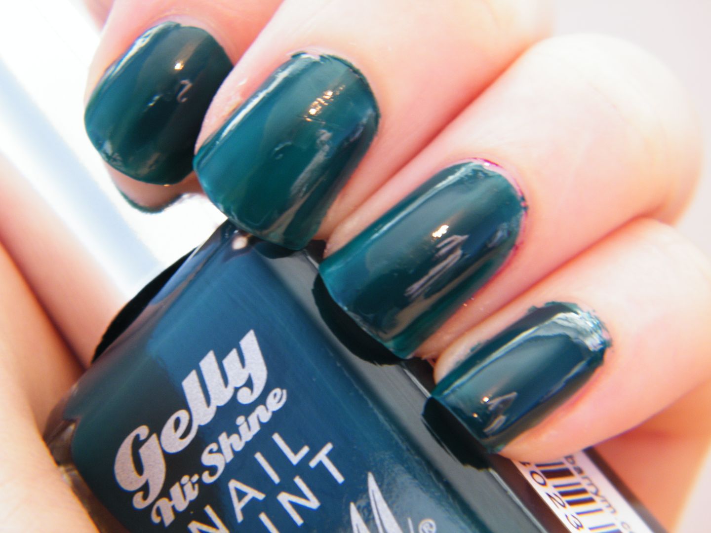Barry M Gelly Hi-Shine Nail Paint in Watermelon