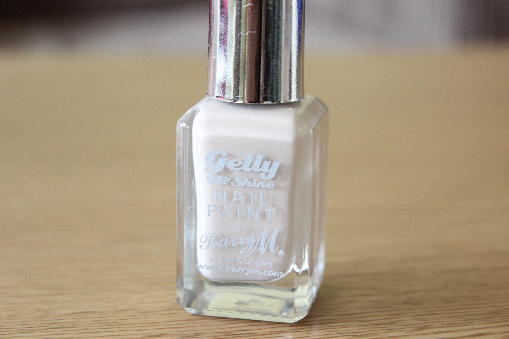 Barry M Hi-Shine Gelly Polish in Lychee