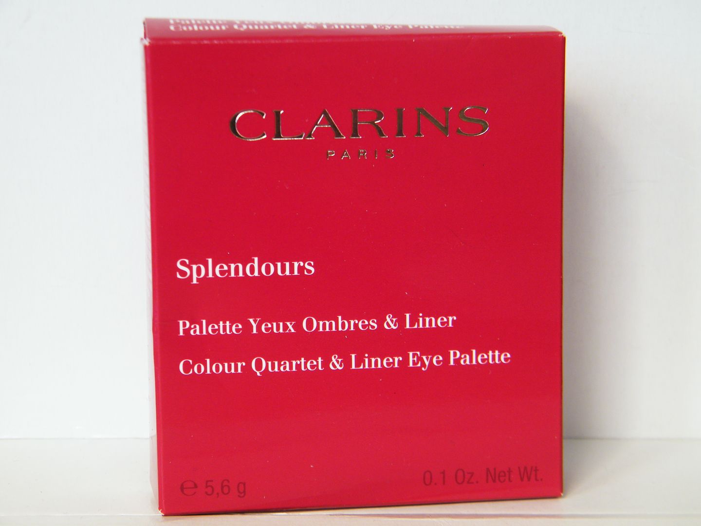 Clarins Splendours Colour Quartet & Liner Eye Palette
