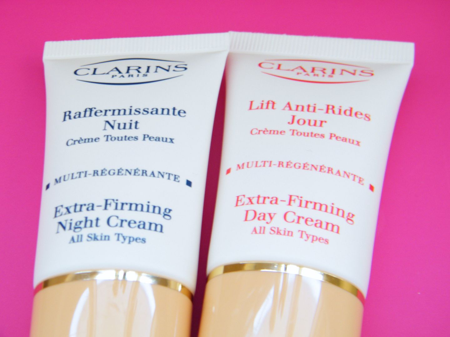 Clarins Extra Firming Night and Day Creams
