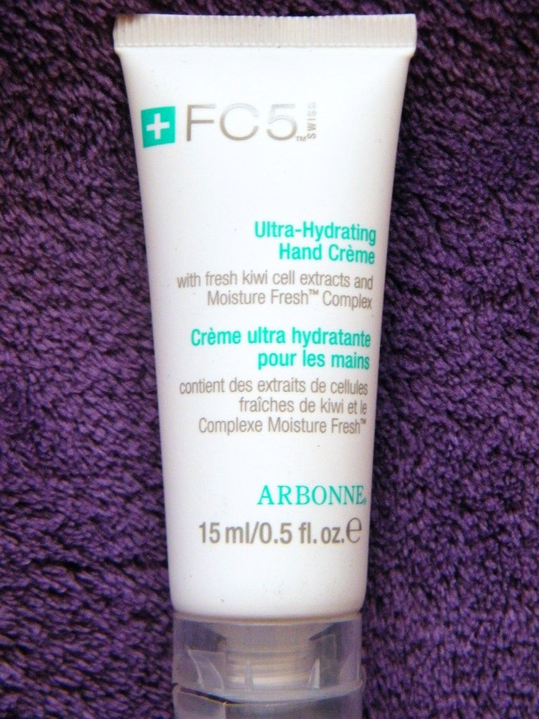 Glossybox Arbonne FC5 Ultra Hydrating Hand Crème