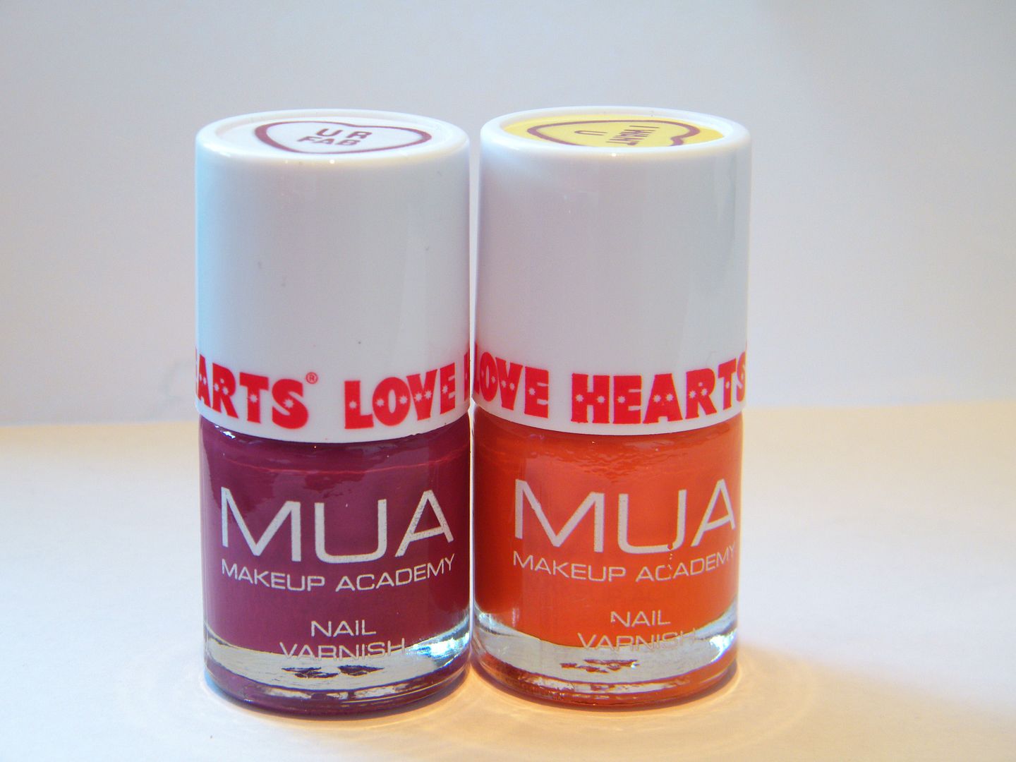 MUA x Love Hearts