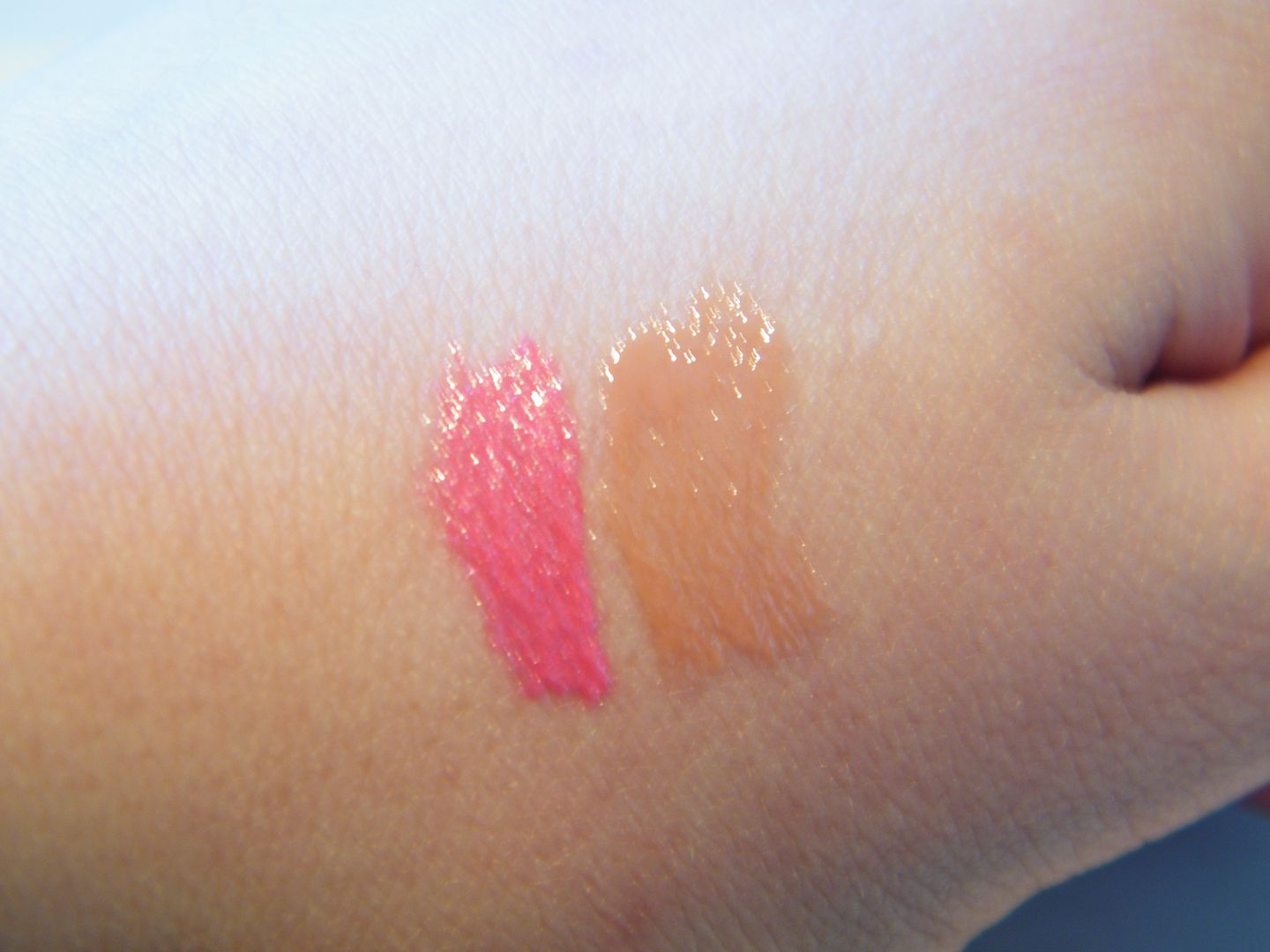 MUA Plumping Lip Gloss in Nude and Pink Sugar