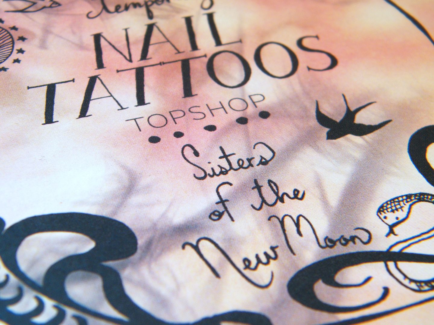 Topshop Sisters Of The New Moon Temporary Nail Tattoos