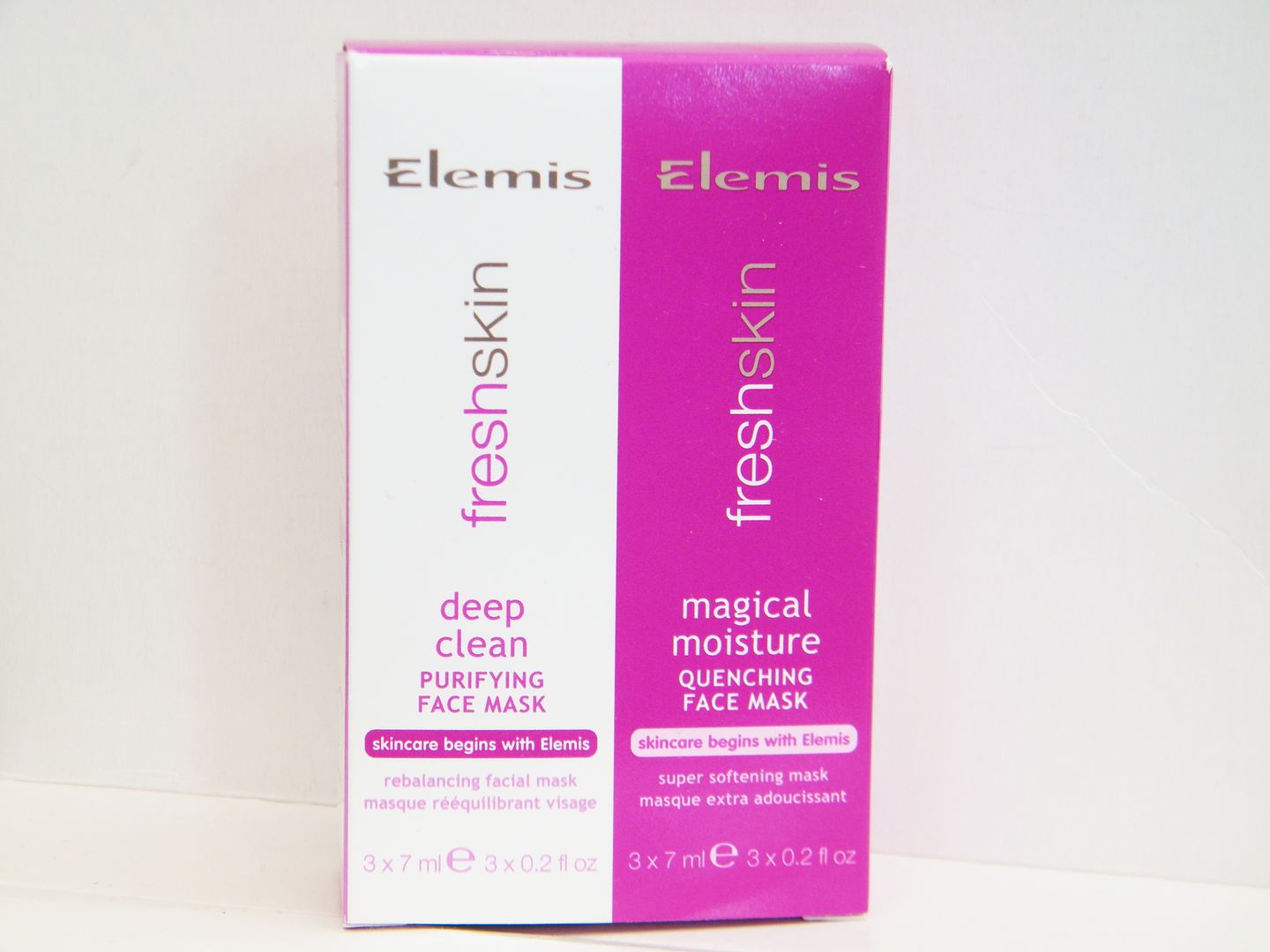 Elemis Freshskin Deep Clean Purifying Face Mask and Magical Moisture Quenching Face Mask