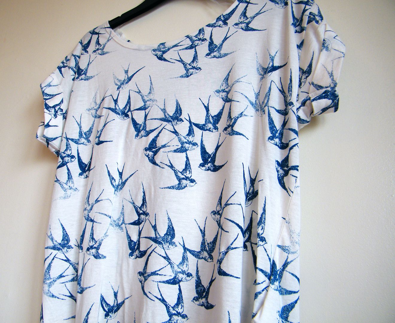 New Look Swallow Print Top