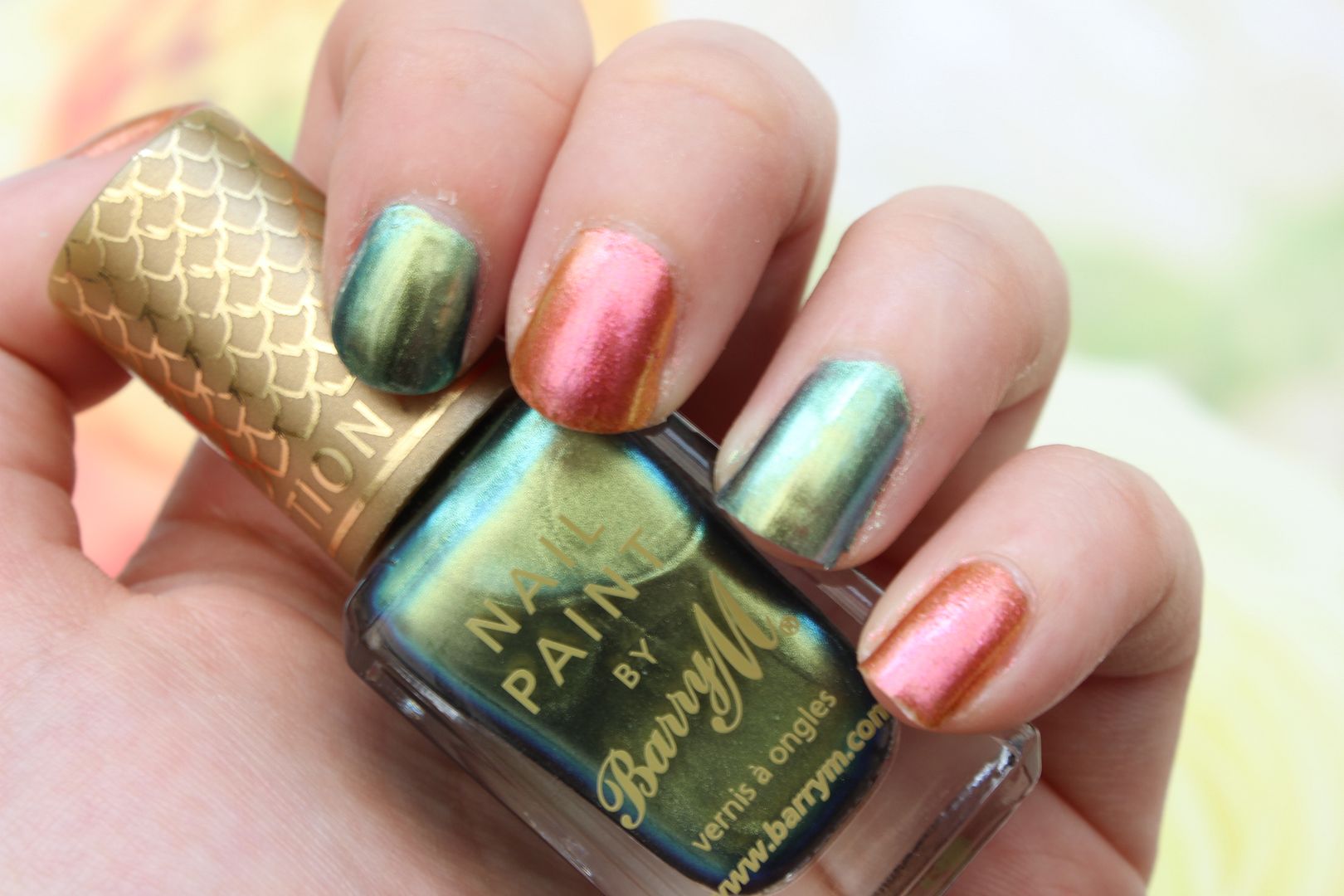 Barry M Aquarium Nail Polishes in Mediterranean and Arabian