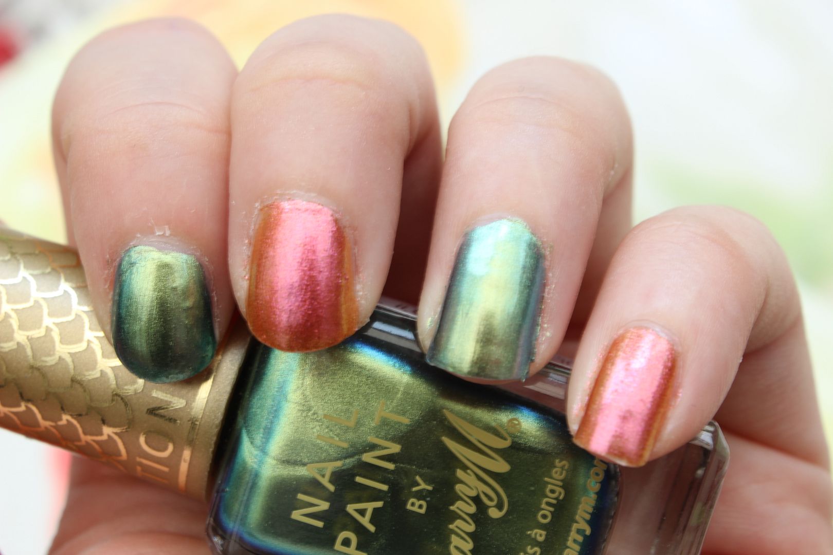 Barry M Aquarium Nail Polishes in Mediterranean and Arabian