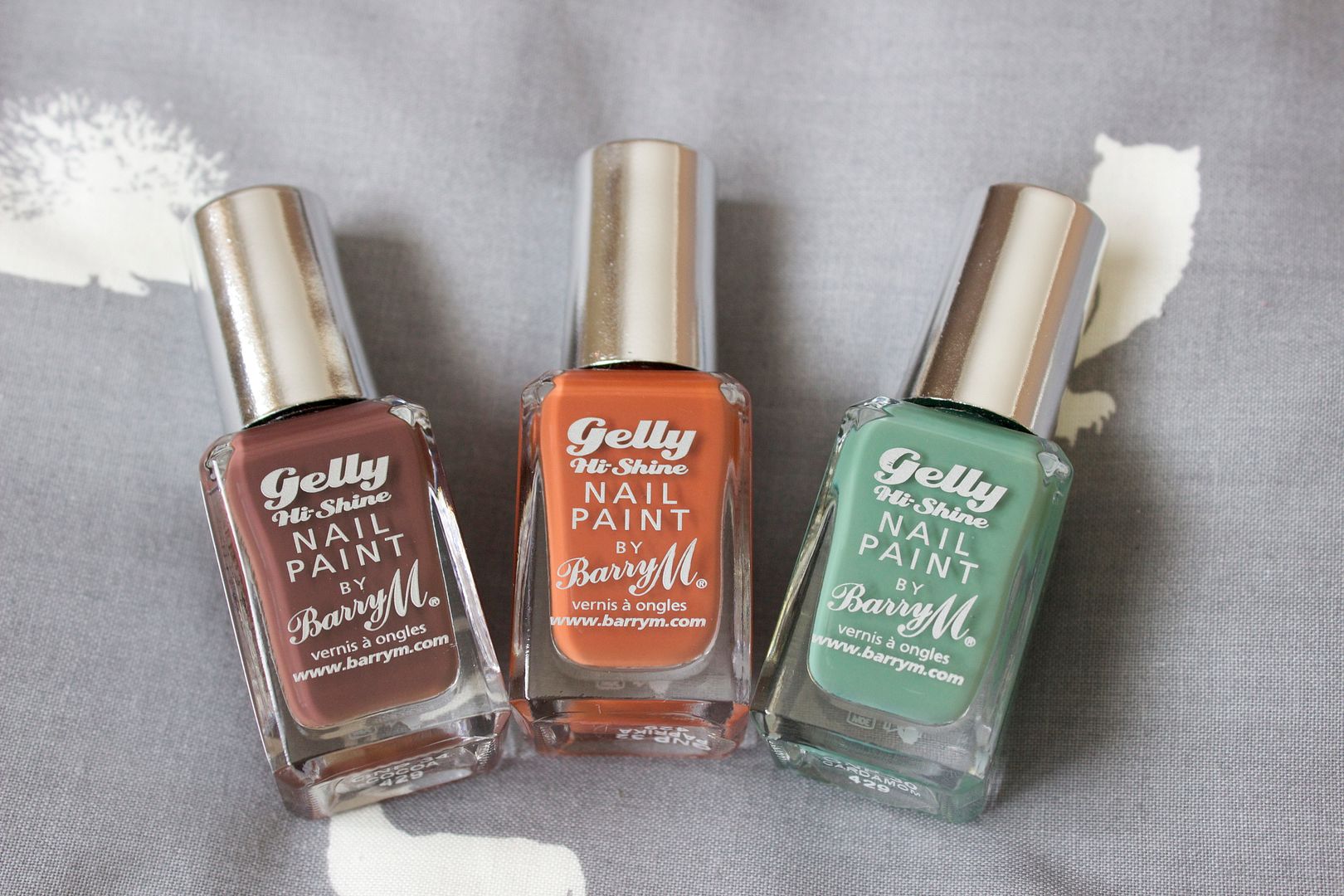 Barry M Autumn/Winter 2014 Gelly Nail Paints