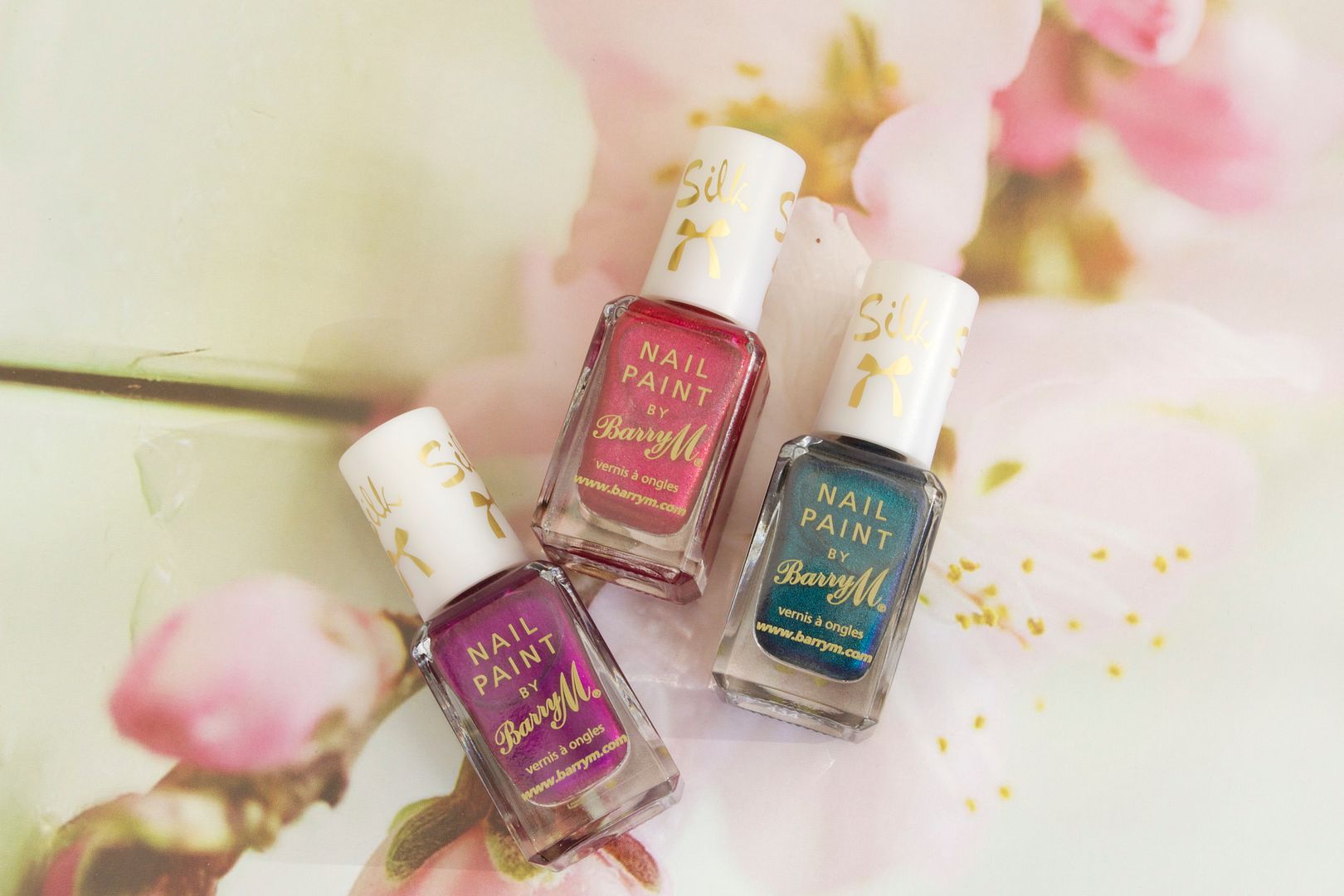 Barry M Autumn/Winter 2014 Silk nail paints