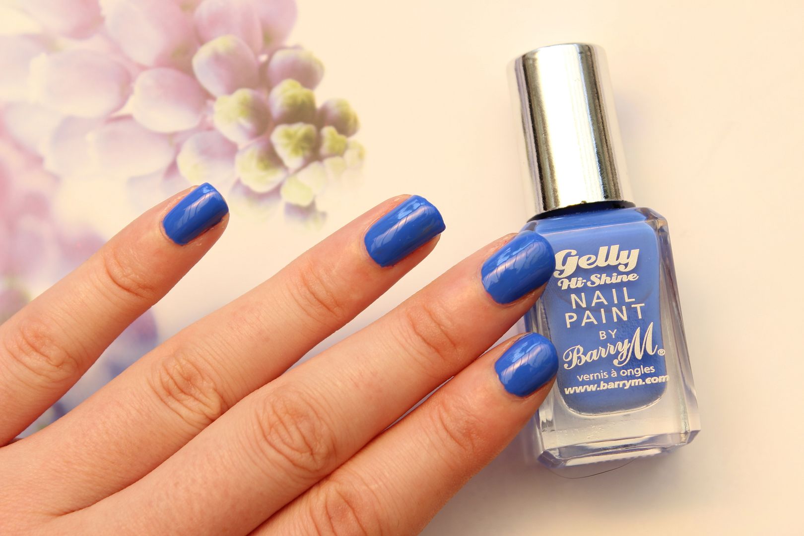 Barry M Gelly Hi-Shine Polish in Damson