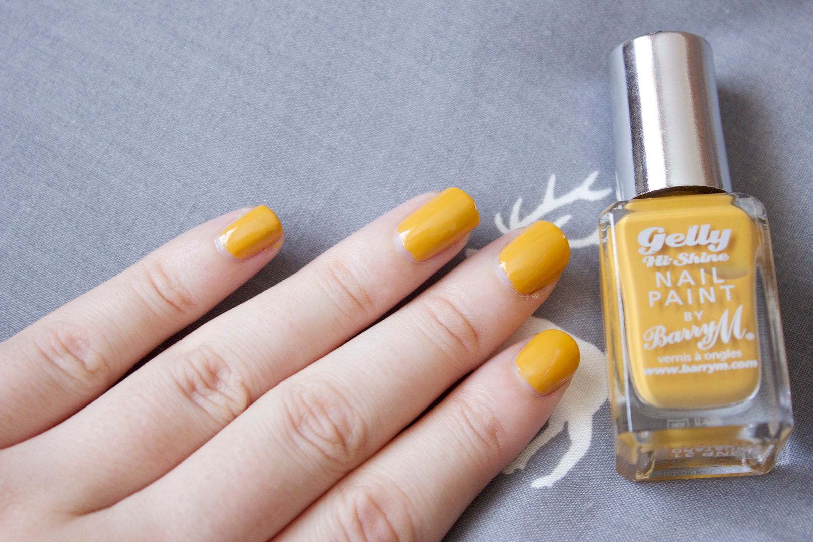 Barry M Autumn/Winter 2014 Gelly Nail Paint in Mustard