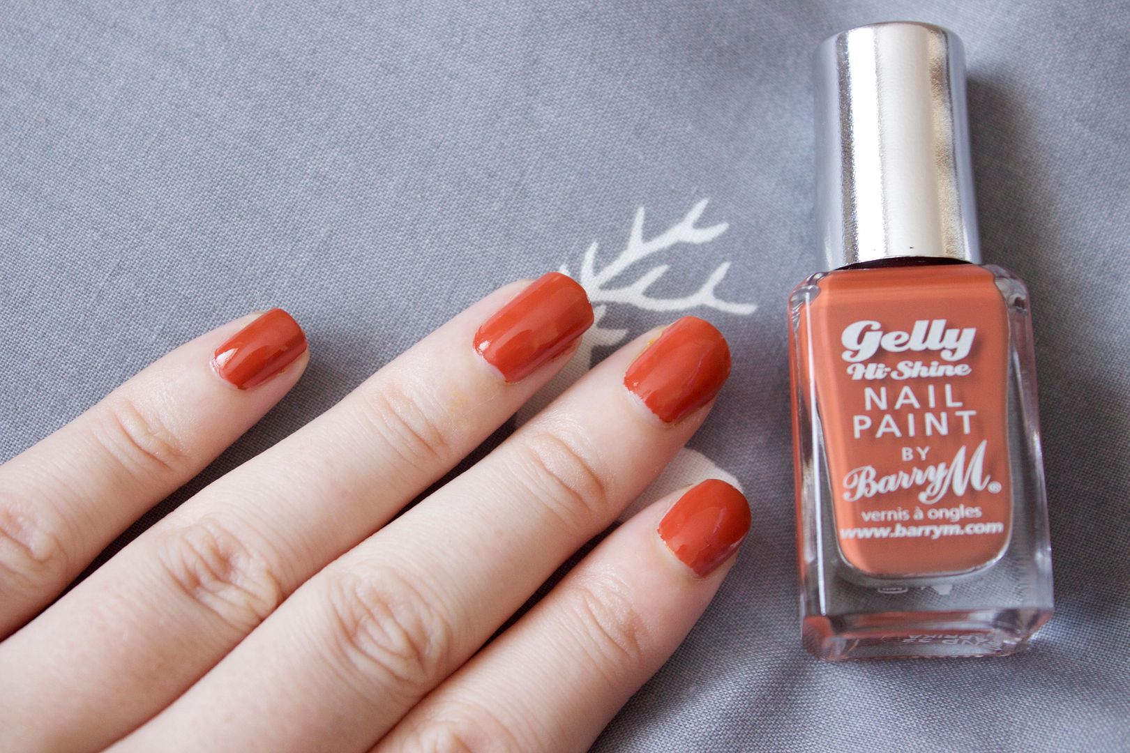 Barry M Autumn/Winter 2014 Gelly Nail Paint in Paprika