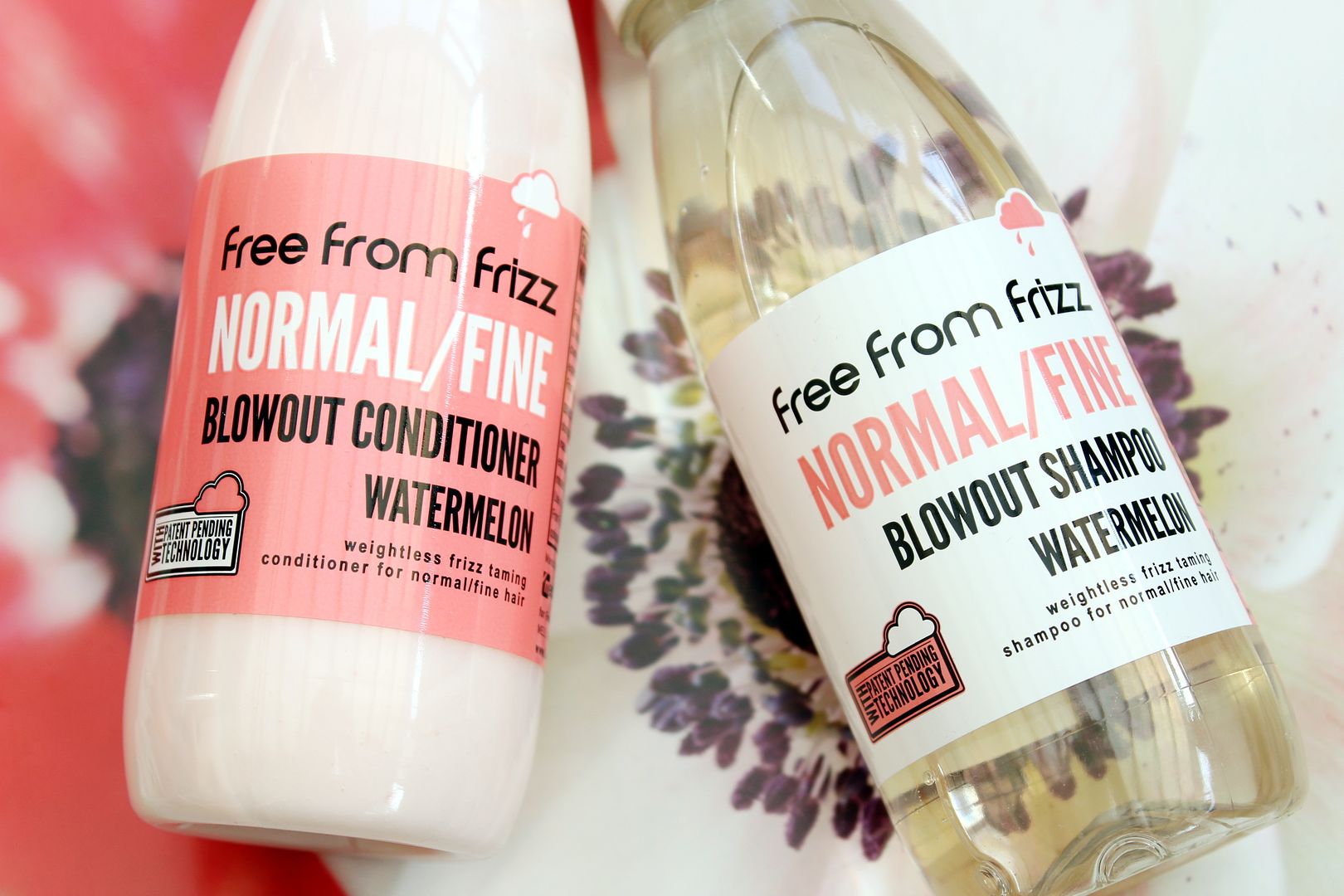 Free From Frizz Blowout Watermelon Shampoo and Conditioner