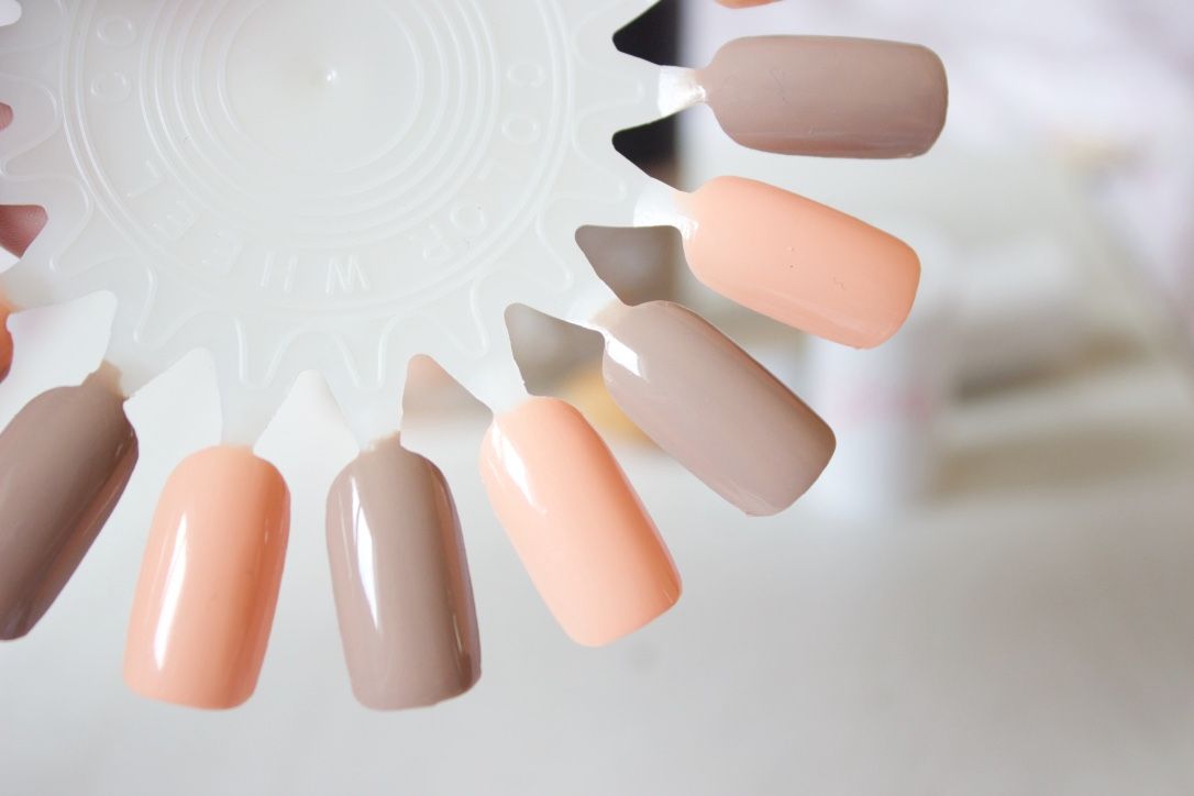 Rimmel London Salon Pro by Kate Moss Nude Nail Polishes