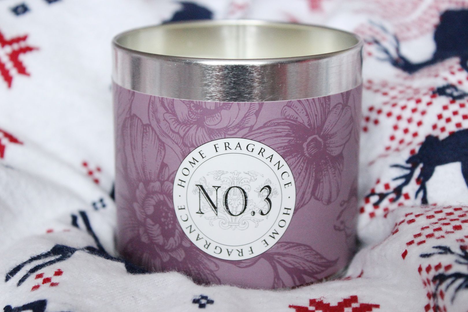 No.3 Fig Noir and Blackberry Fragranced Candle Tin