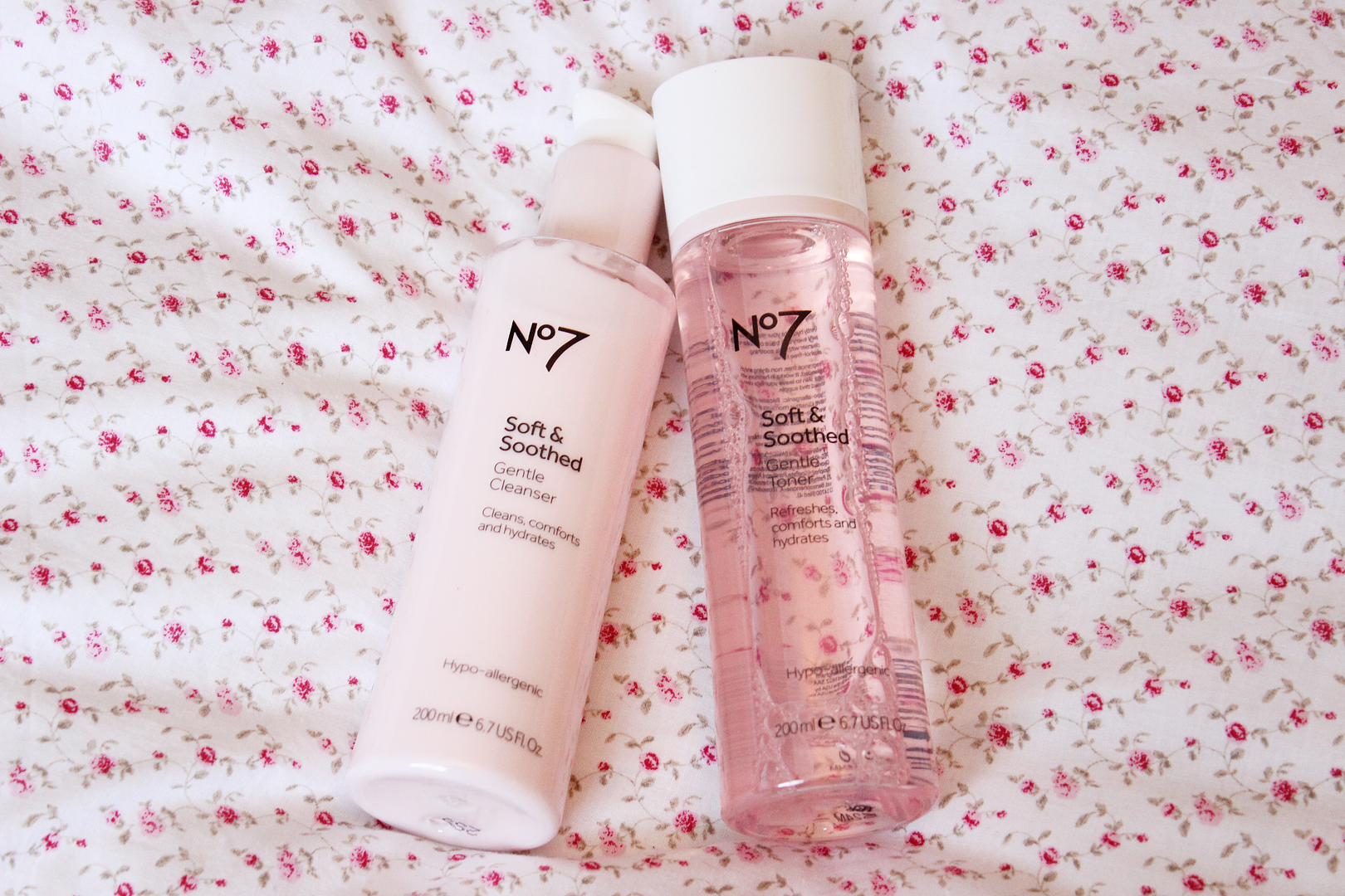 No7 Soft & Soothed Gentle Cleanser and Toner