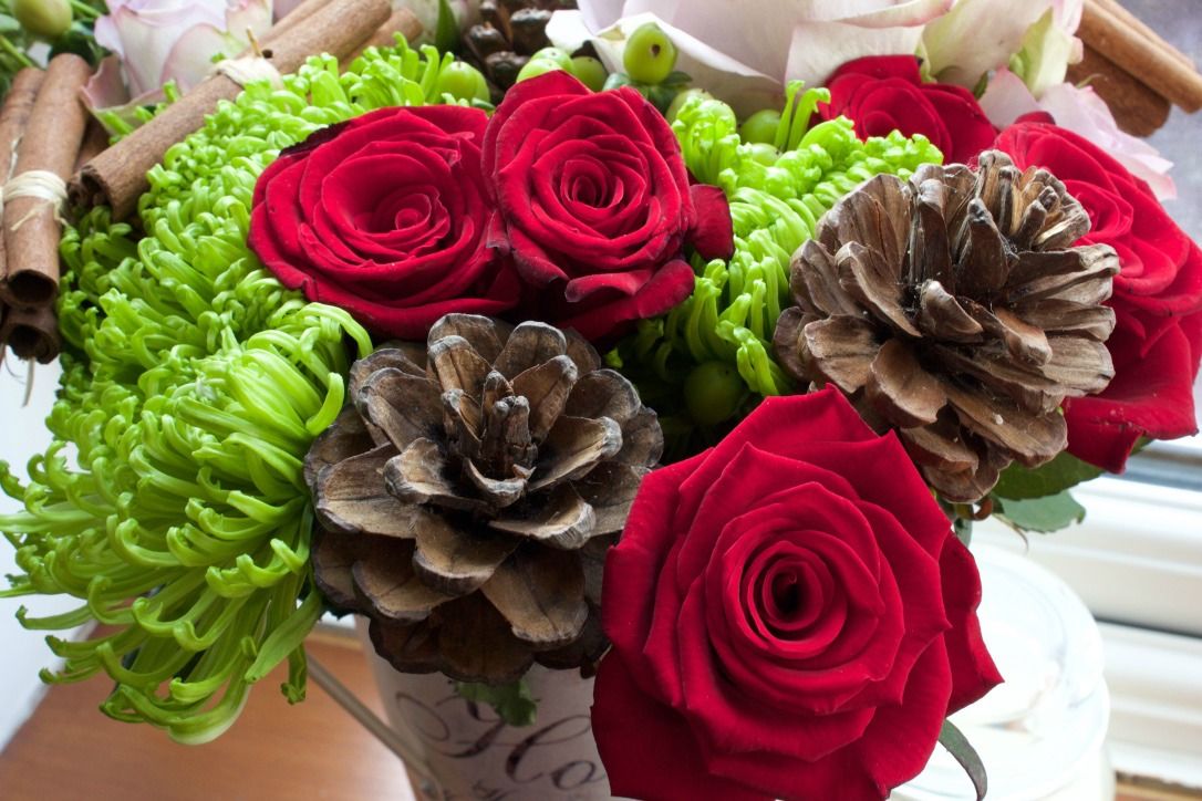 Prestige Flowers Christmas Bouquet