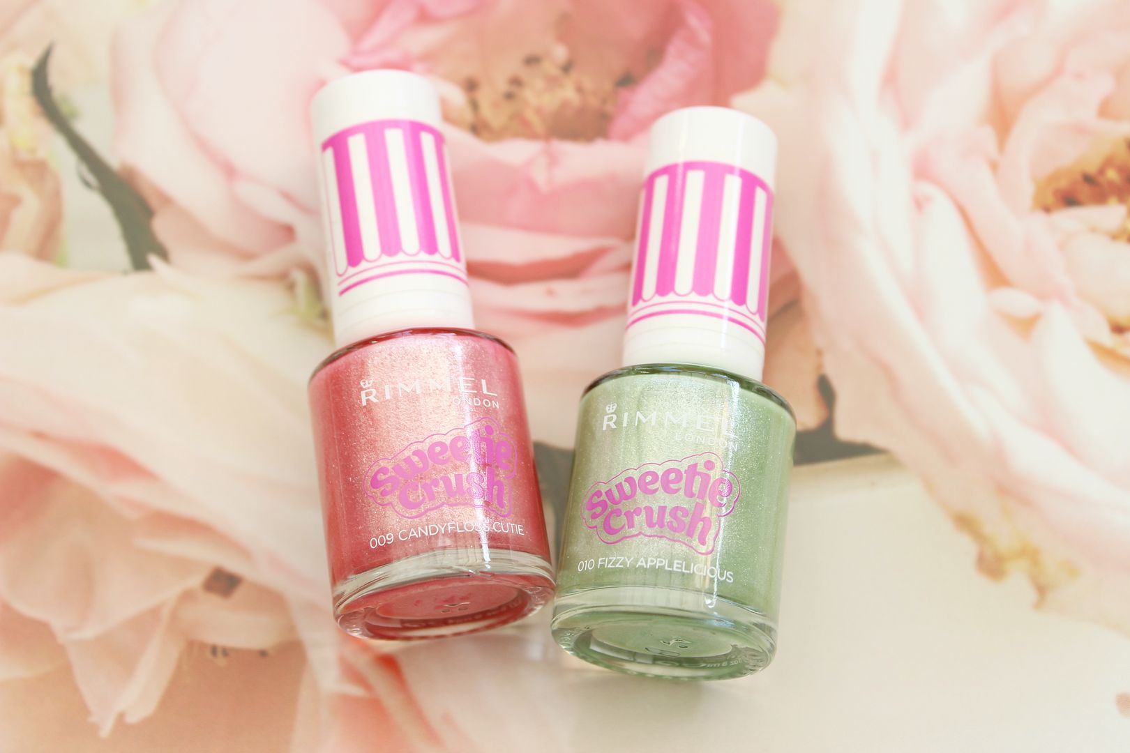 Rimmel Sweetiecrush in Candyfloss Cutie and Fizzy Applelicious