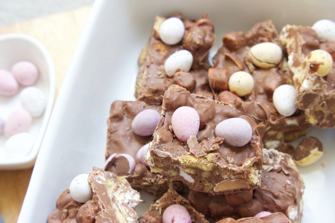 Idiot-proof Rocky Road Mini Egg Bites