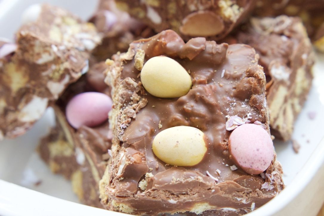 Idiot-proof Rocky Road Mini Egg Bites