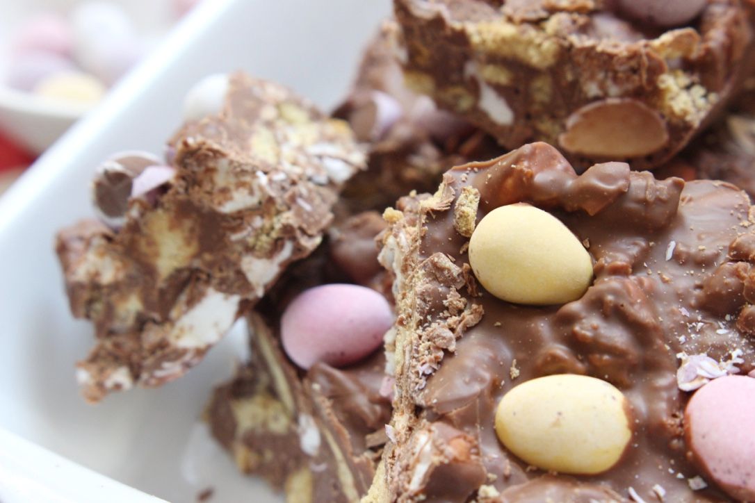 Idiot-proof Rocky Road Mini Egg Bites