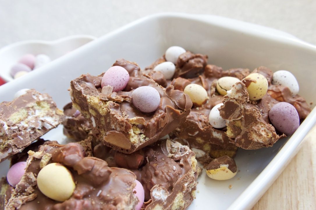 Idiot-proof Rocky Road Mini Egg Bites