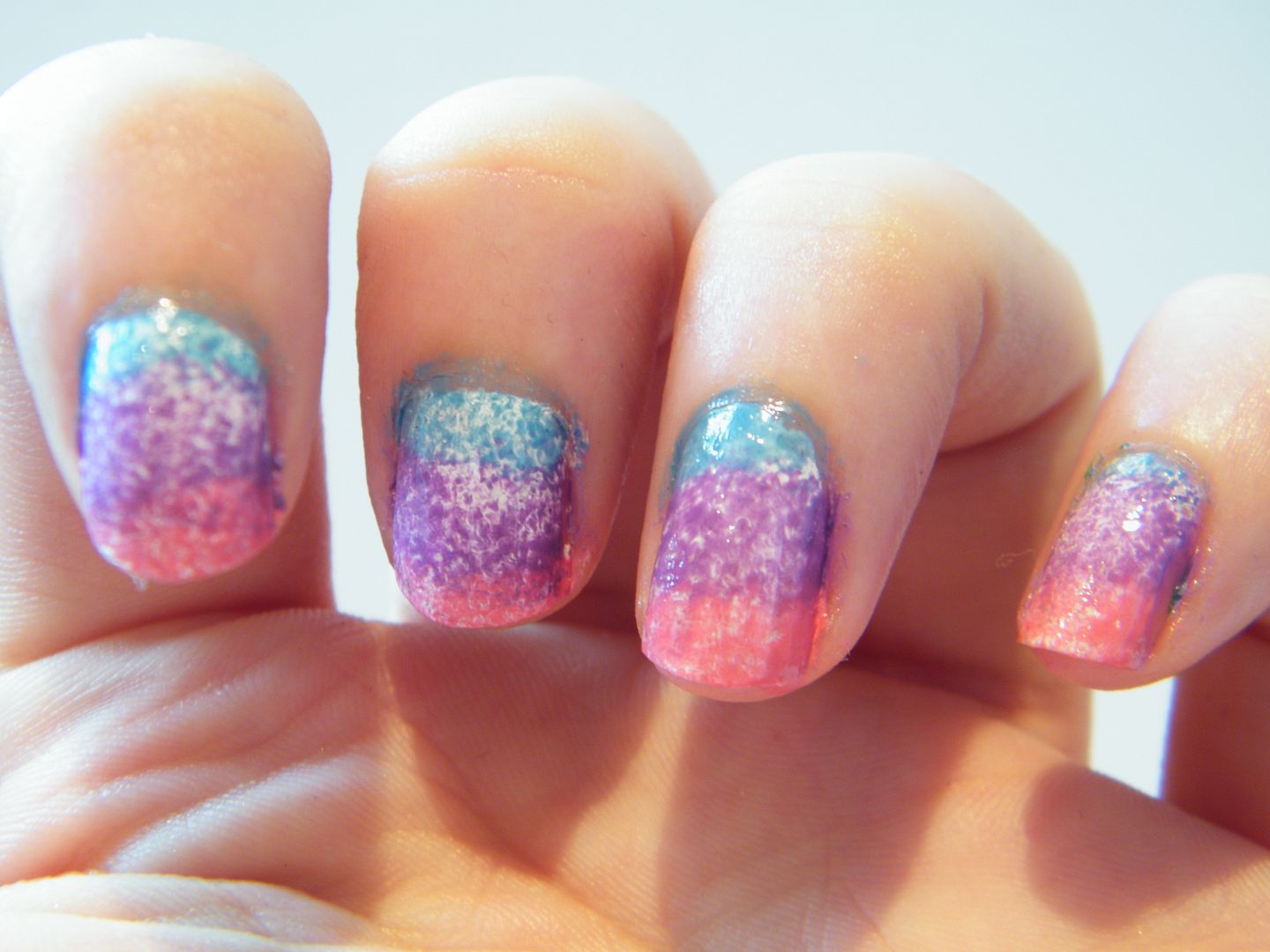 Rainbow Nails