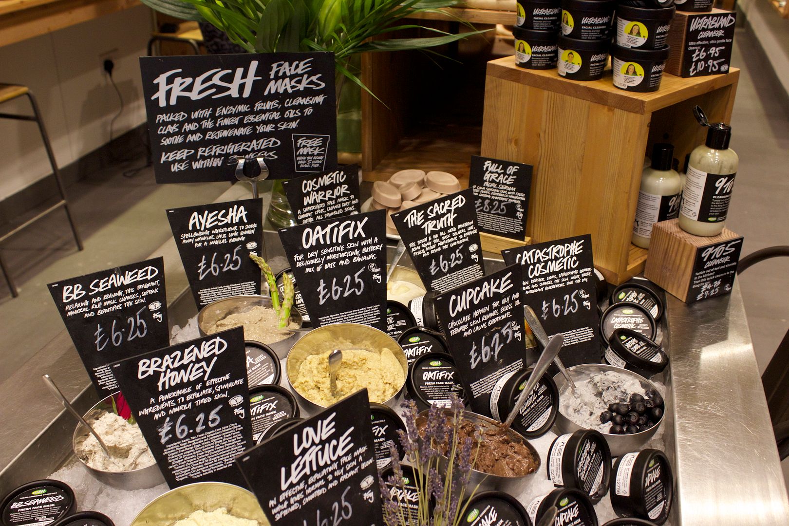 Lush Fresh Face Masks