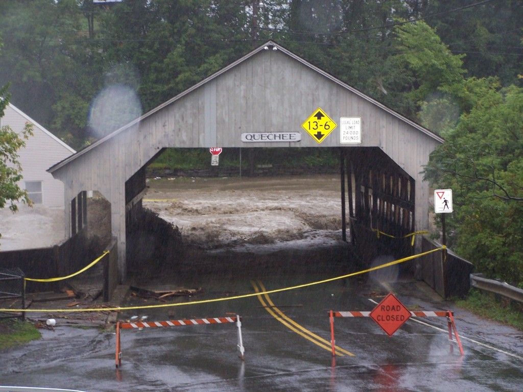 Bridge in Quechee Vermont