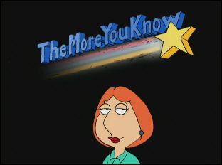 Image result for the more you know peter griffin