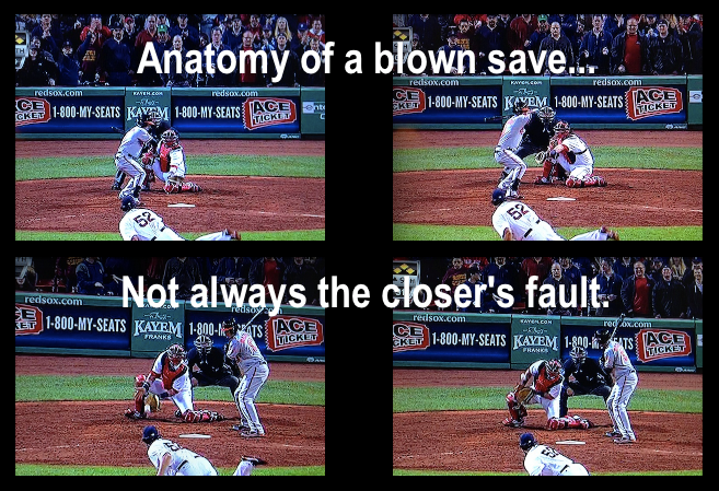 Blown Saves Aren't Always the Pitcher's Fault
