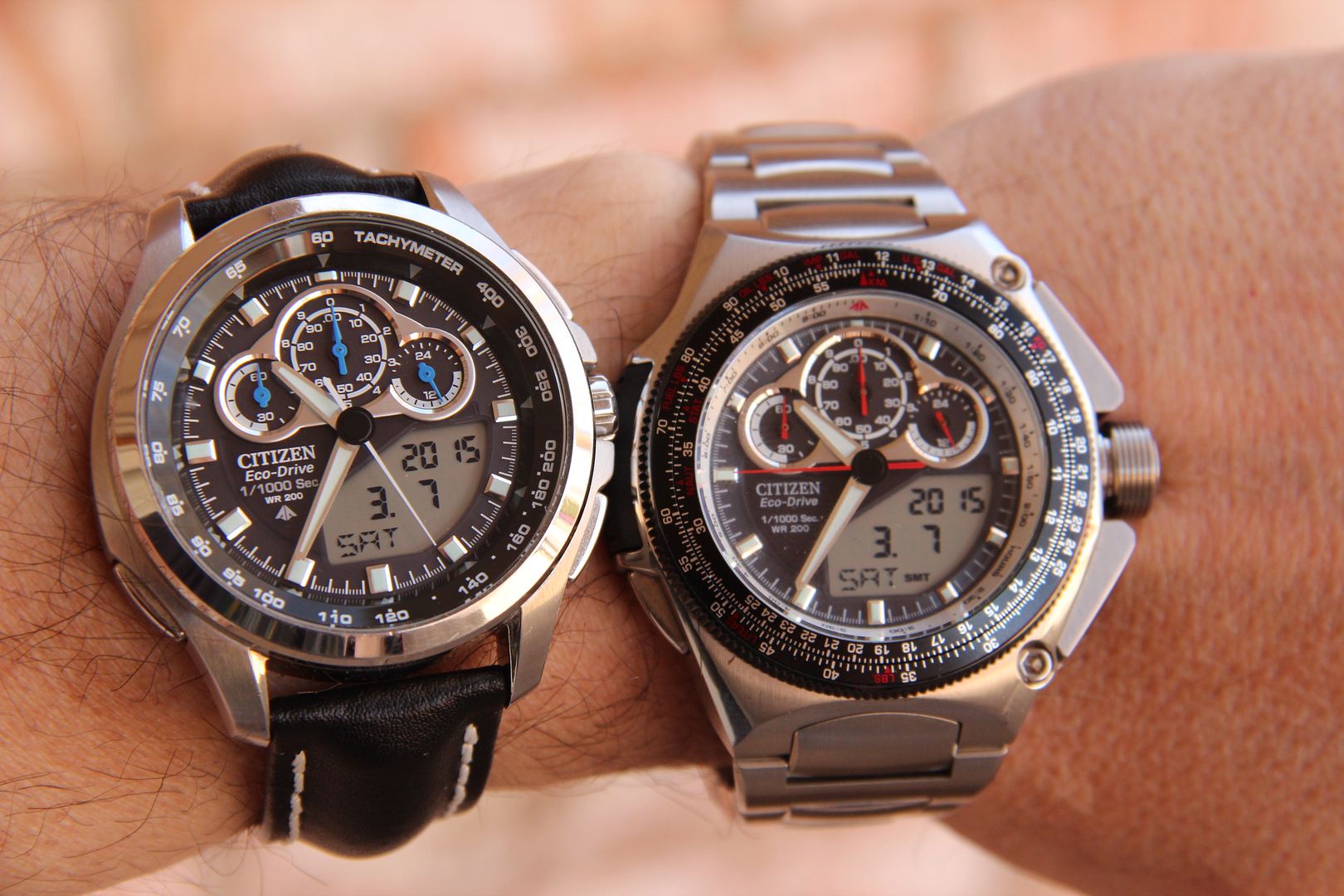 branded analog digital watches