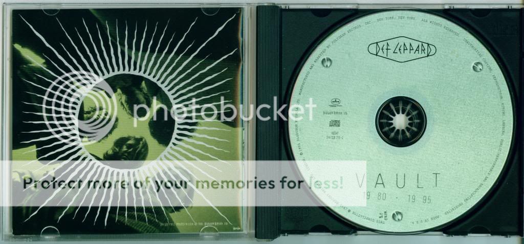 Def Leppard Vault Greatest Hits 1980 1995 CD Hard Rock 731452871824