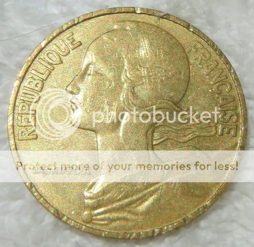 20 centimes helvetica lagriffoul republique francaise 1981