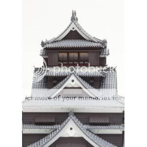 NEW 1/144 Kumamotojo Castle Model Kit Japanese Castle Free EMS 