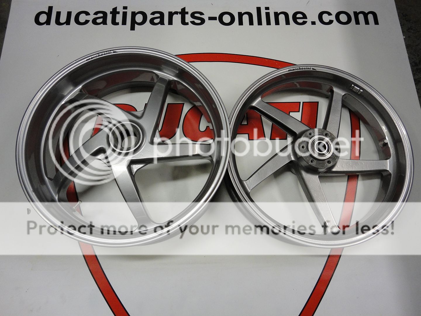 Ducati Marchesini Magnesium Wheel Set Wheels Rims 748 916 996 998