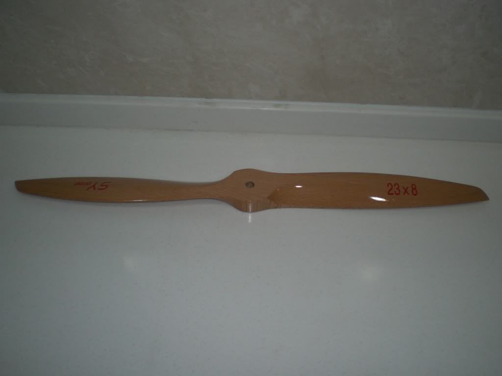 23*8 wooden flight propeller, rc airplane  