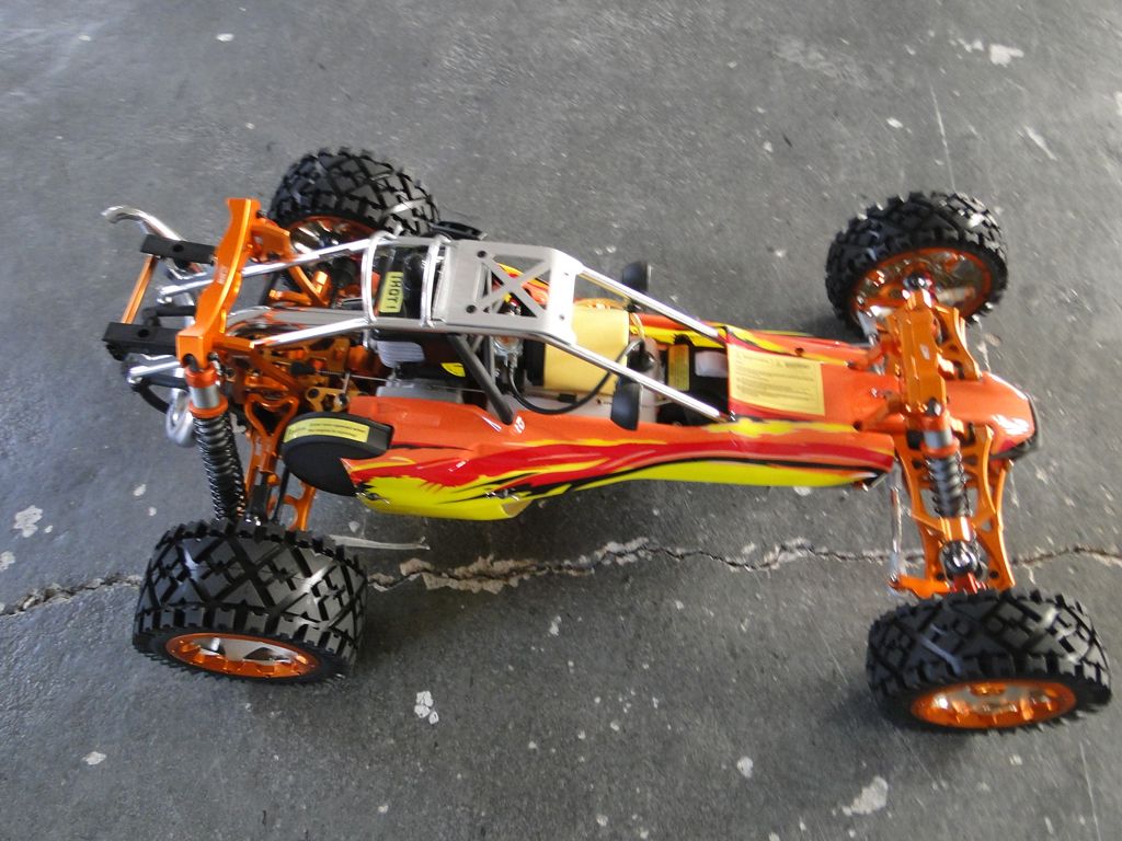 rc baja,full metal, 30.5cc kingmotor3.0  