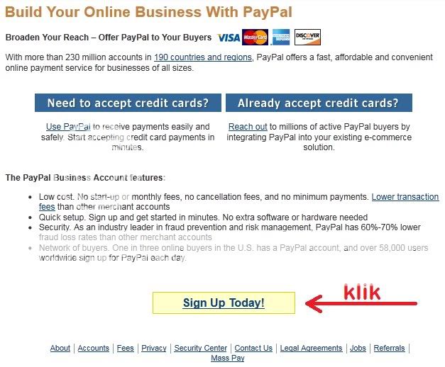 Sign up for PayPal and start accepting credit card payments instantly. cara buat account paypal