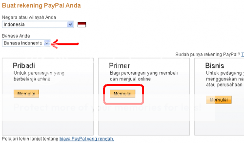 Sign up for PayPal and start accepting credit card payments instantly. cara buat account paypal