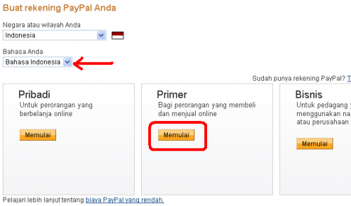 Sign up for PayPal and start accepting credit card payments instantly. cara buat account paypal